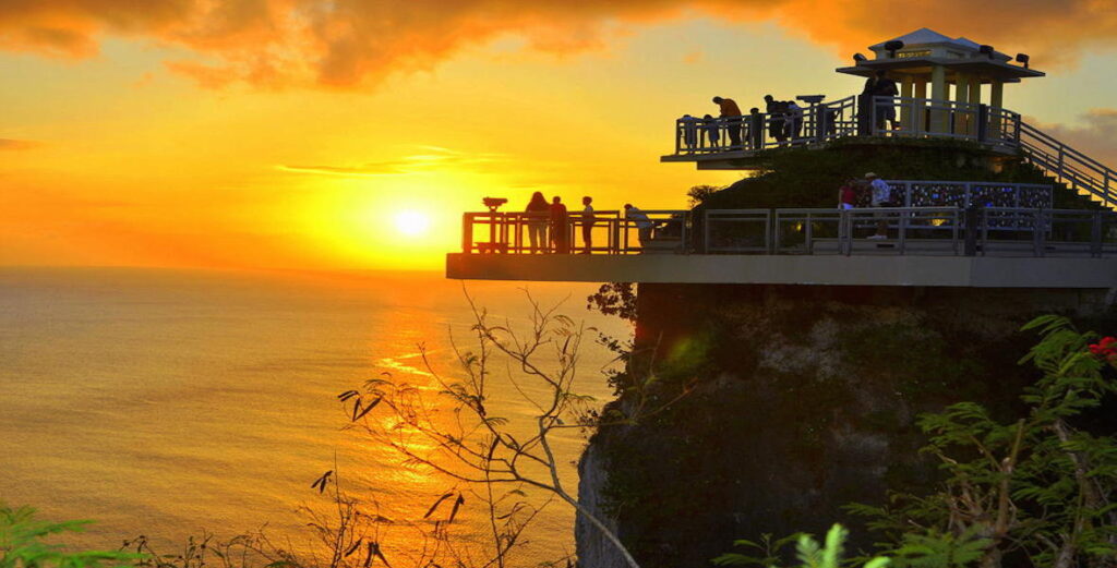 Sunset over Two Lovers Point Guam