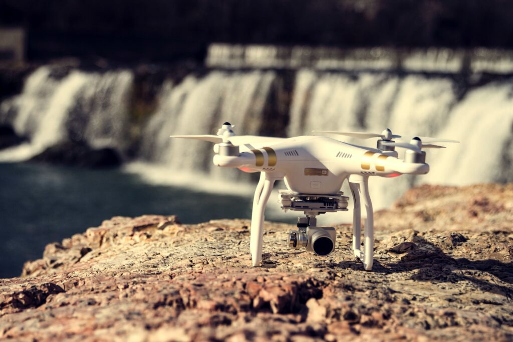 a drone in Wildcat Glades Joplin Mo