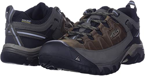 KEEN Mens Targhee III Waterproof Leather Hiking Boots
